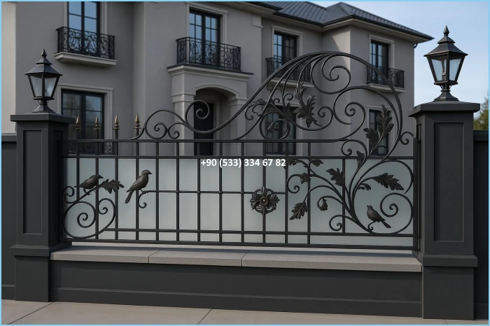 BAHÇE KORKULUKLARI-KORKULUK MODELLERİ-FERFORJE BAHÇE KORKULUĞU fiy8374