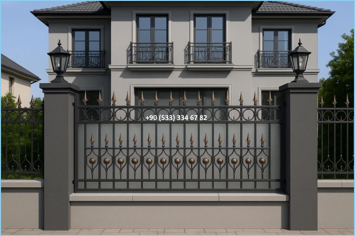 BAHÇE KORKULUKLARI-KORKULUK MODELLERİ-FERFORJE BAHÇE KORKULUĞU