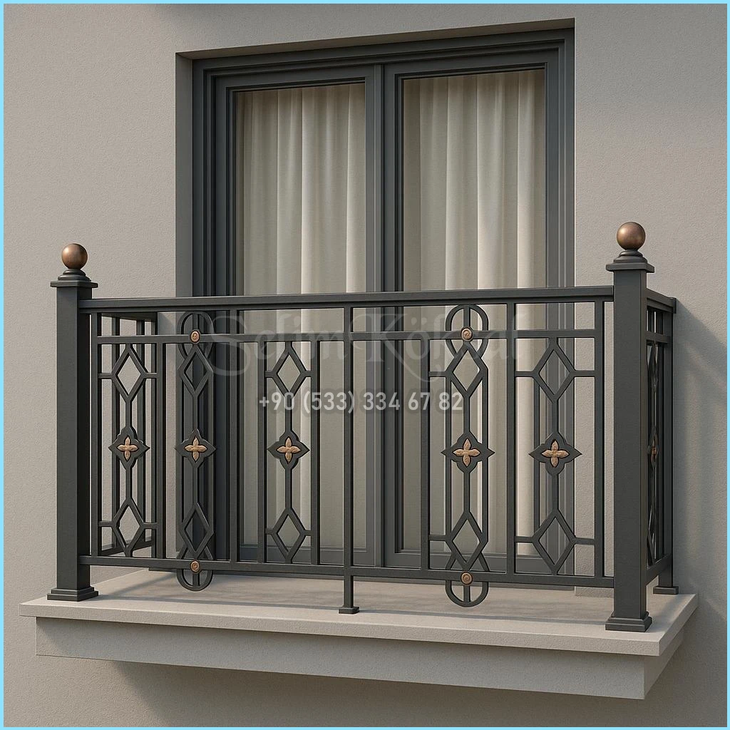 Güvenliği Artıran Demir Balkon Tasarımlarıyla Ferah Mekanlar