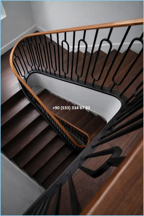 MERDİVEN KORKULUKLARI- MERDİVEN KORKULUK TASARIMI- FERFORJE MERDİVEN KORKULUK MODELLERİ fiy8661