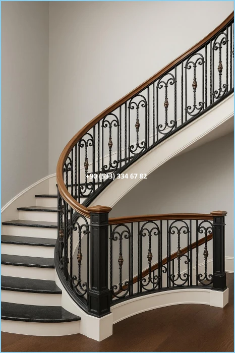 MERDİVEN KORKULUĞU/VİLLA MERDİVEN KORKULUĞU/İÇ MERDİVEN KORKULUKLARI fiy8433