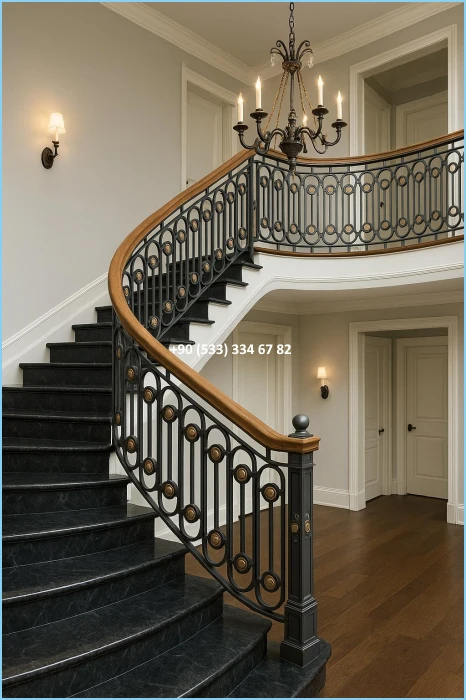 MERDİVEN KORKULUĞU/VİLLA MERDİVEN KORKULUĞU/İÇ MERDİVEN KORKULUKLARI fiy8507